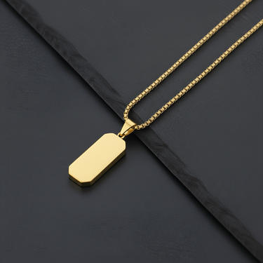 The Sentinel Pendant Necklace (Gold)