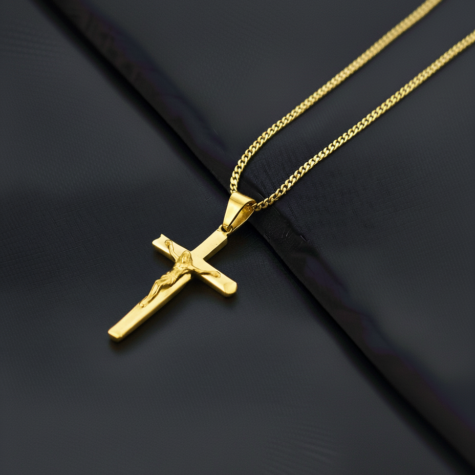 The Witness Pendant – Crucifix Edition (Gold)