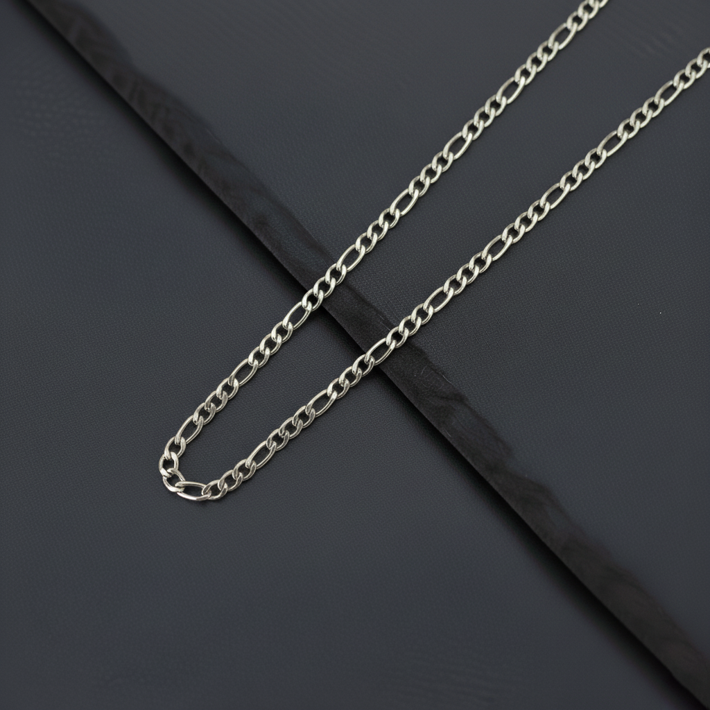 The Foundation Chain – Figaro Edition (Silver)
