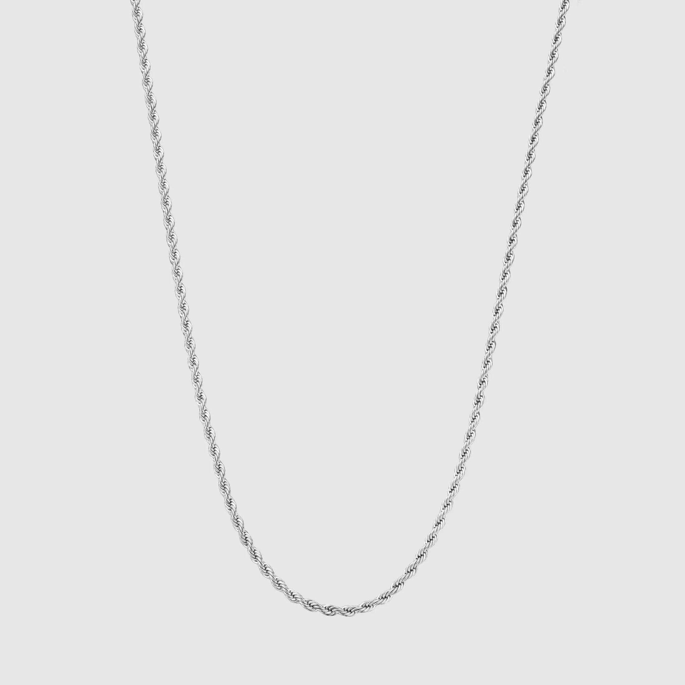 The Foundation Chain – Rope Edition (Silver)