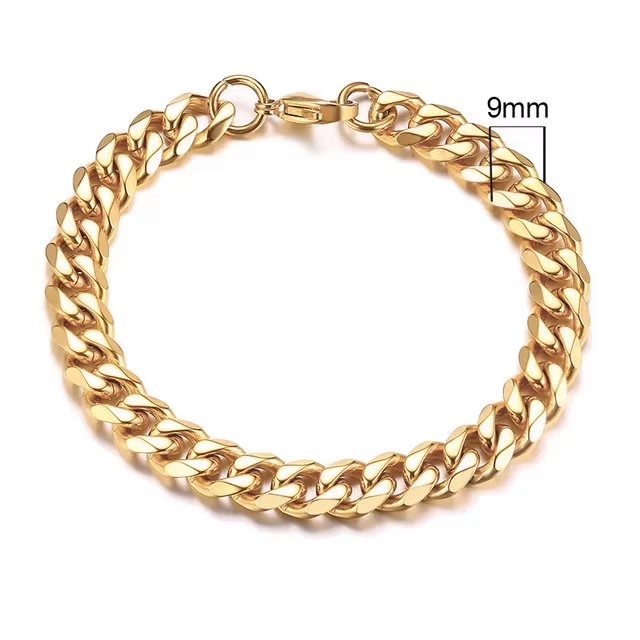 The Vanguard Bracelet – Cuban Chain (Gold)
